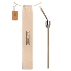 Winesulator TM Infinity Straw | Rose Gold
