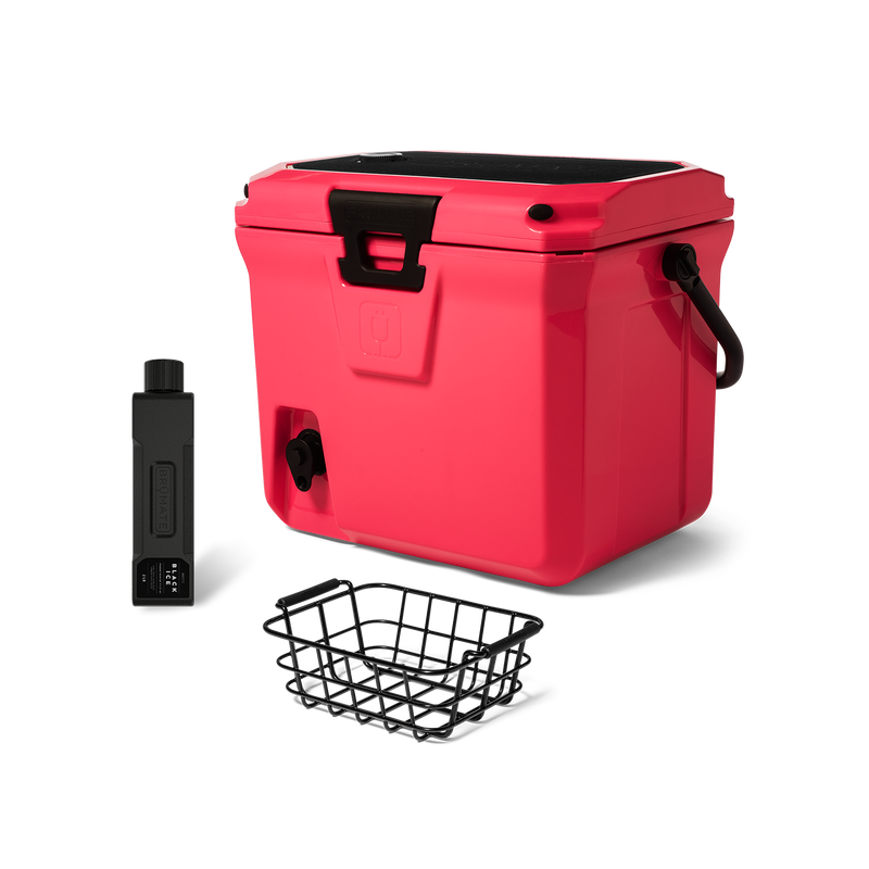 Br Tank 20-Quart Grab + Go Cooler Bundle | Neon Pink - Classic Fresh Choice Ready