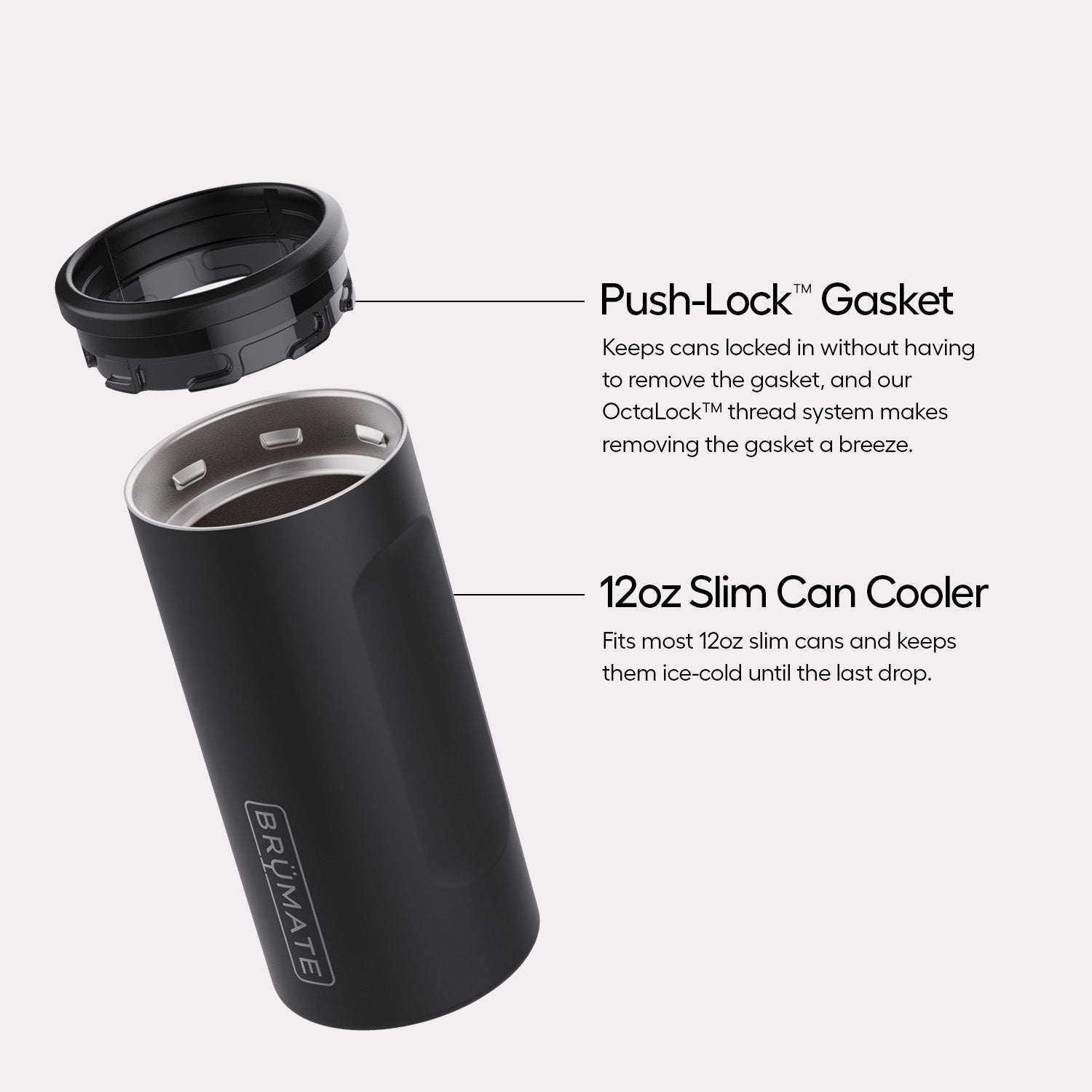 Hopsulator Slim | Mocha | 12oz Slim Cans