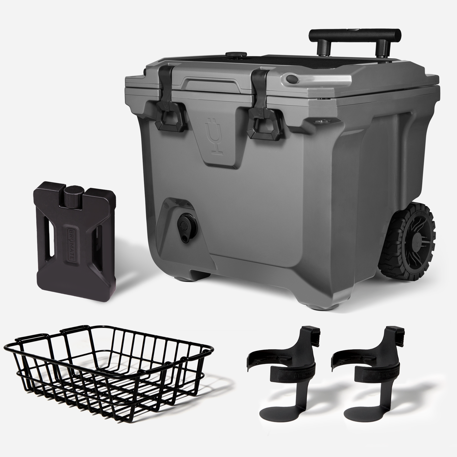 Br Tank 35-Quart Ultimate Day Trip Cooler Bundle | Charcoal